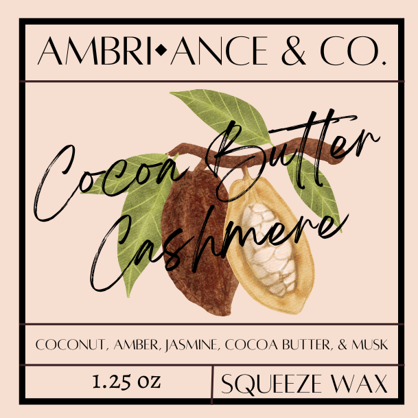 Cocoa Butter Cashmere Scented Squeeze Wax Melts 1.25oz