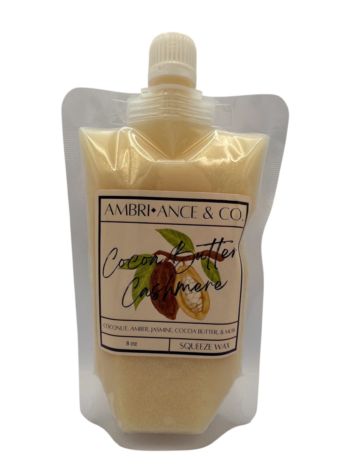 Cocoa Butter Squeeze Wax Melts 8oz Pouch
