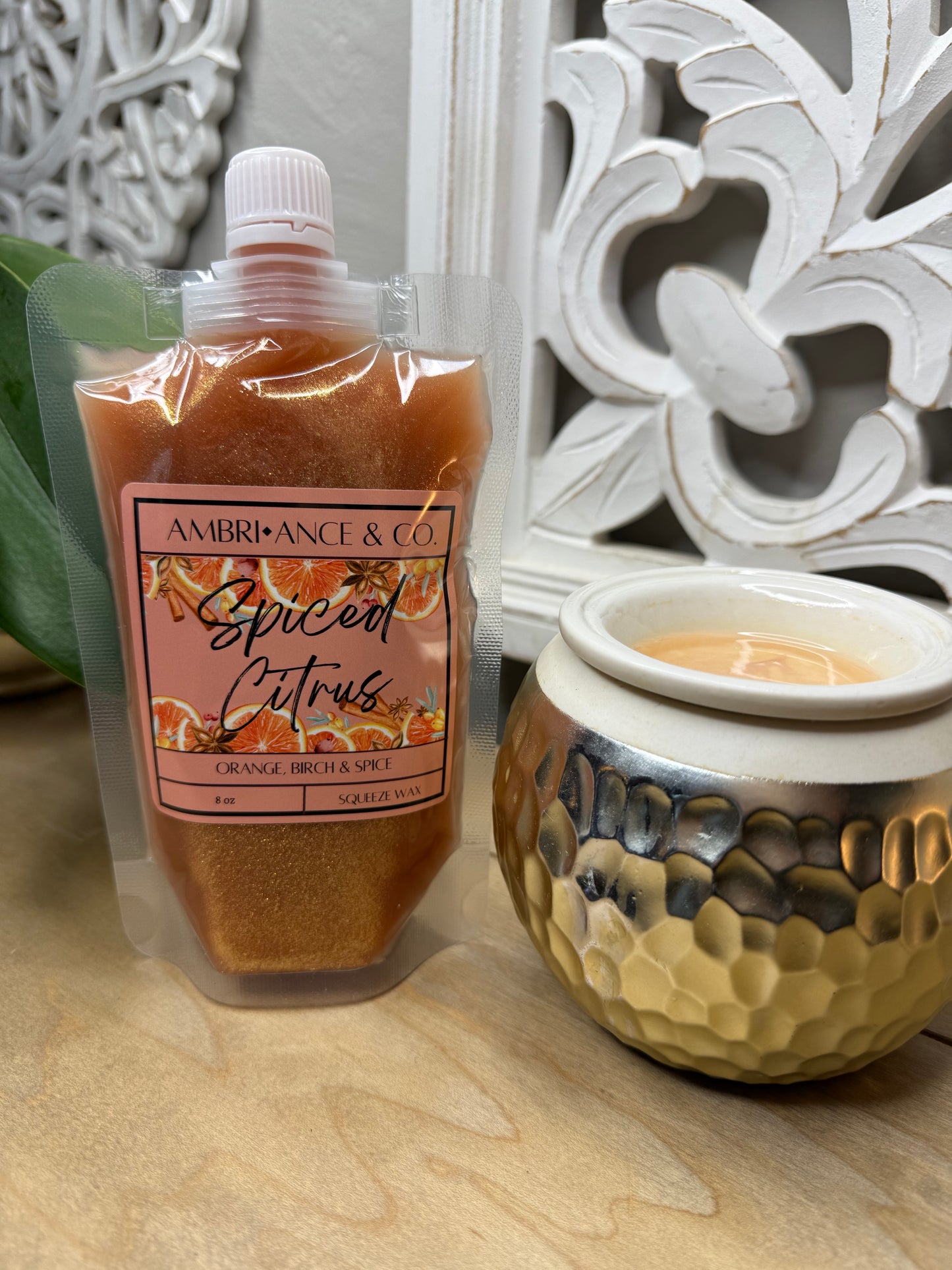 8oz Spiced Citrus Squeeze Wax Melts