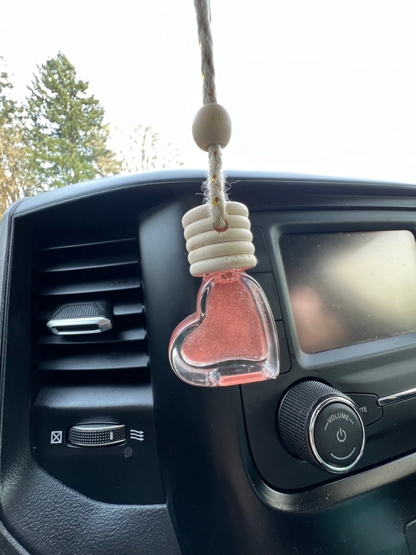 Heart Shaped "True Love" Car Freshener
