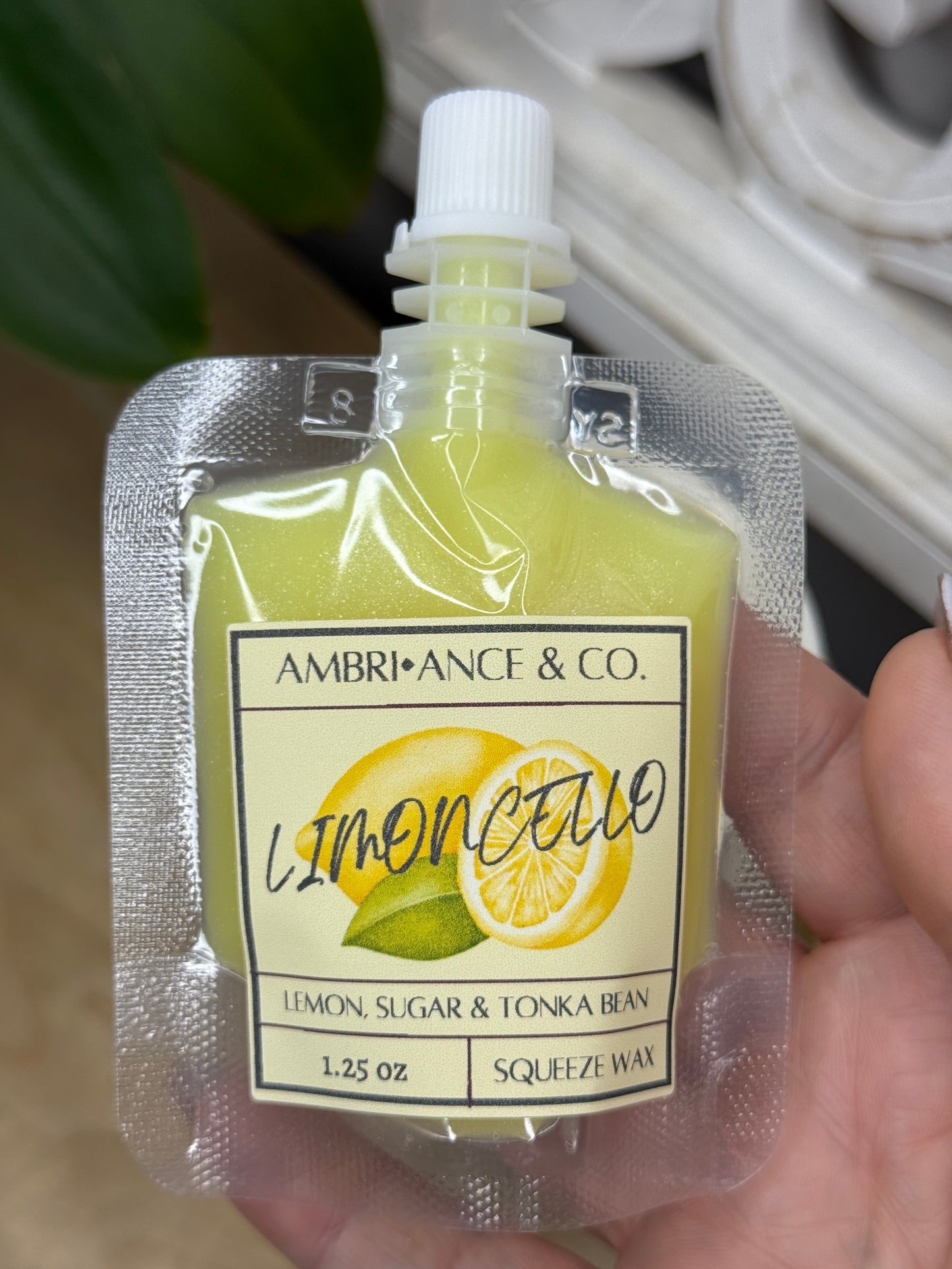 Limoncello Scented Squeeze Wax Melts 1.25oz