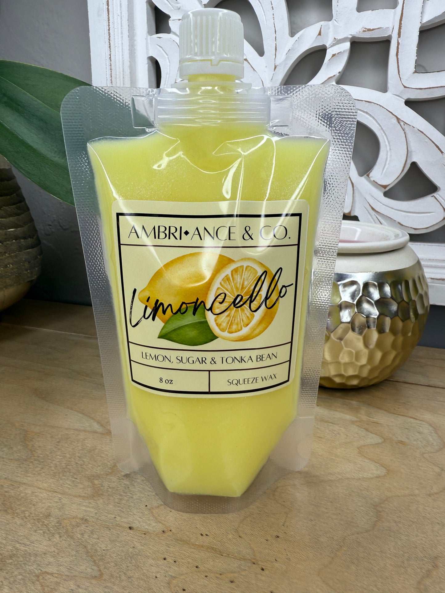 Limoncello Squeeze Wax 8oz Pouch