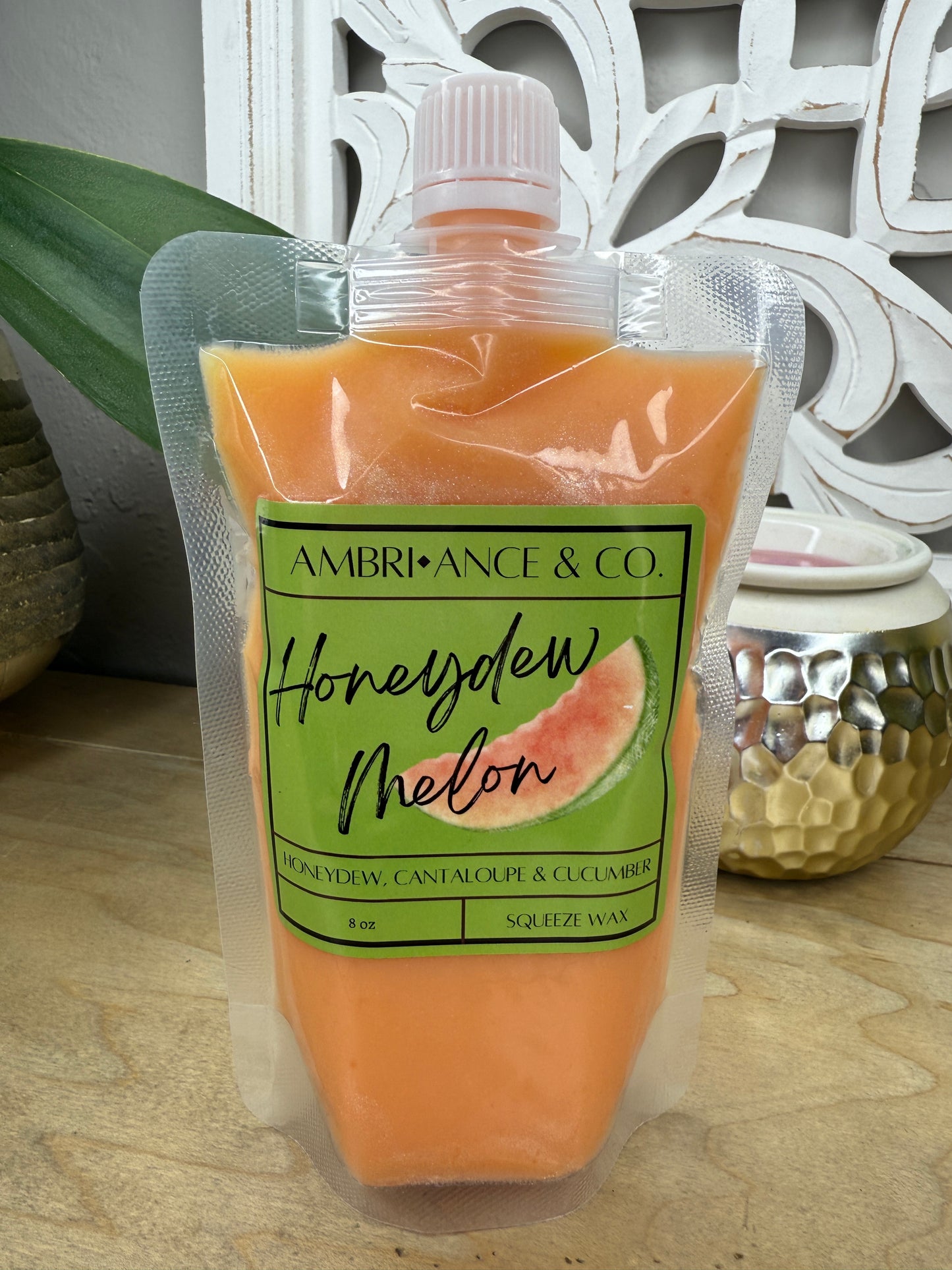 Honeydew Melon Squeeze Wax 8oz Pouch
