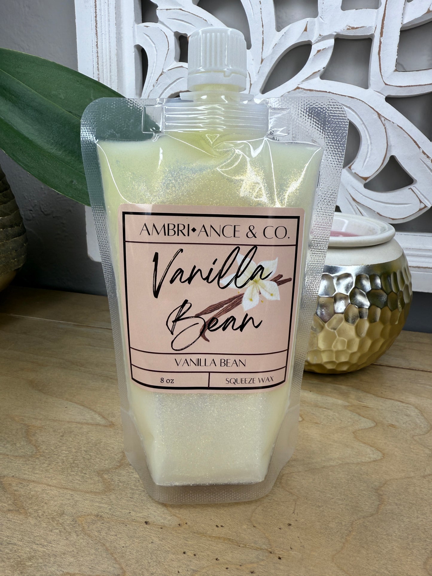 Vanilla Bean Squeeze Wax 8oz Pouch