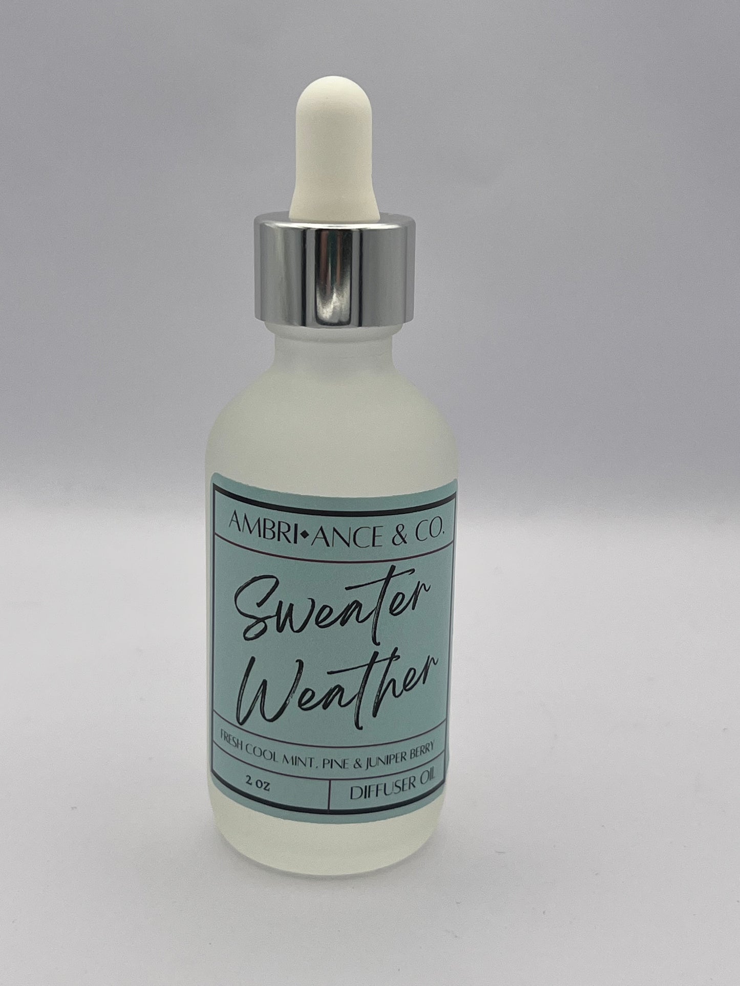 2oz Sweater Weather Scented Diffuser Oil for Home Fragrance - Long-Lasting Scent- Phthalate-Free Fragrance- Home Decor Scent- Room Fragrance