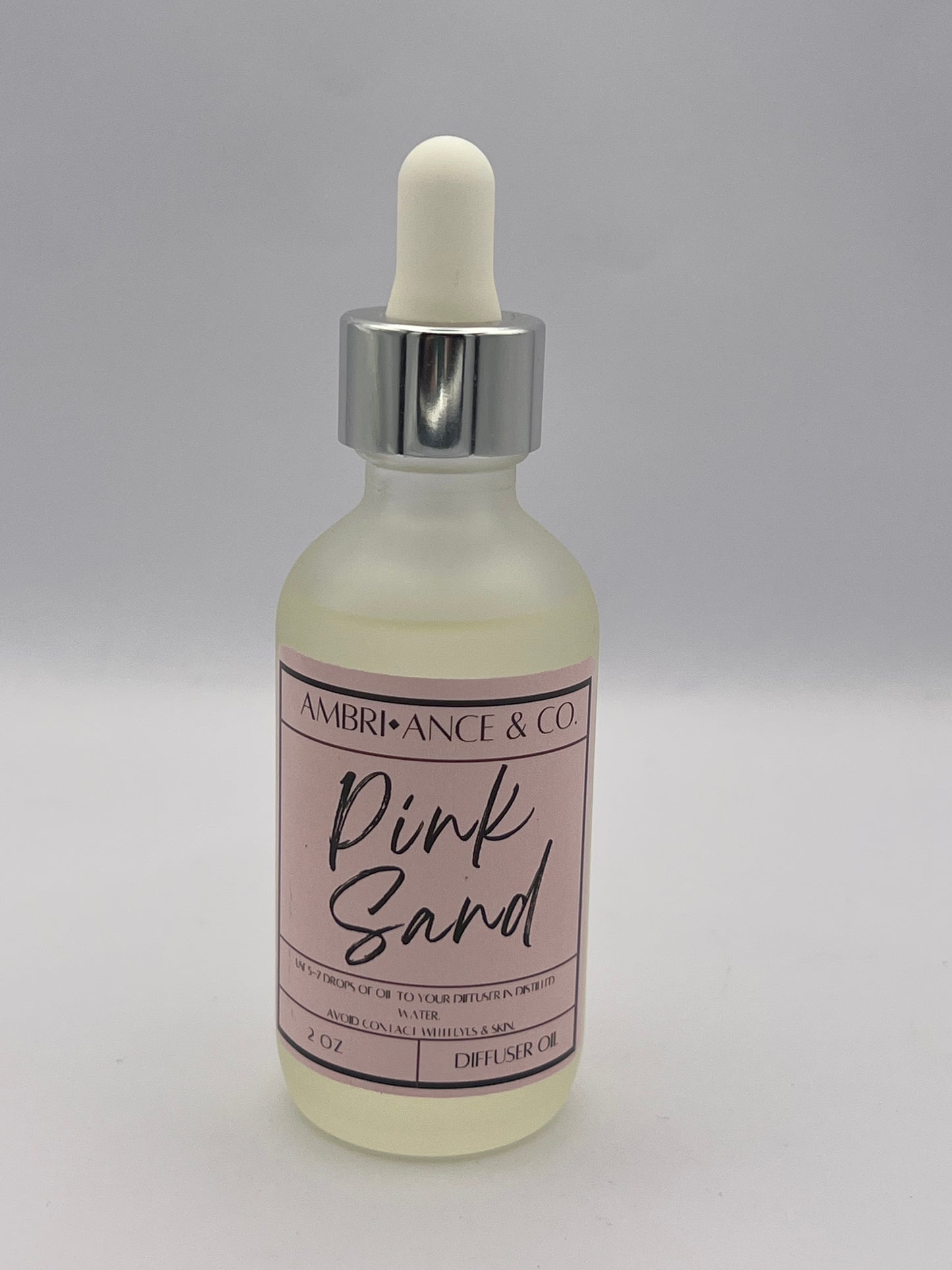 2oz Pink Sand Scented Diffuser Oil for Home Fragrance - Long-Lasting Scent- Phthalate-Free Fragrance- Home Decor Scent- Room Fragrance