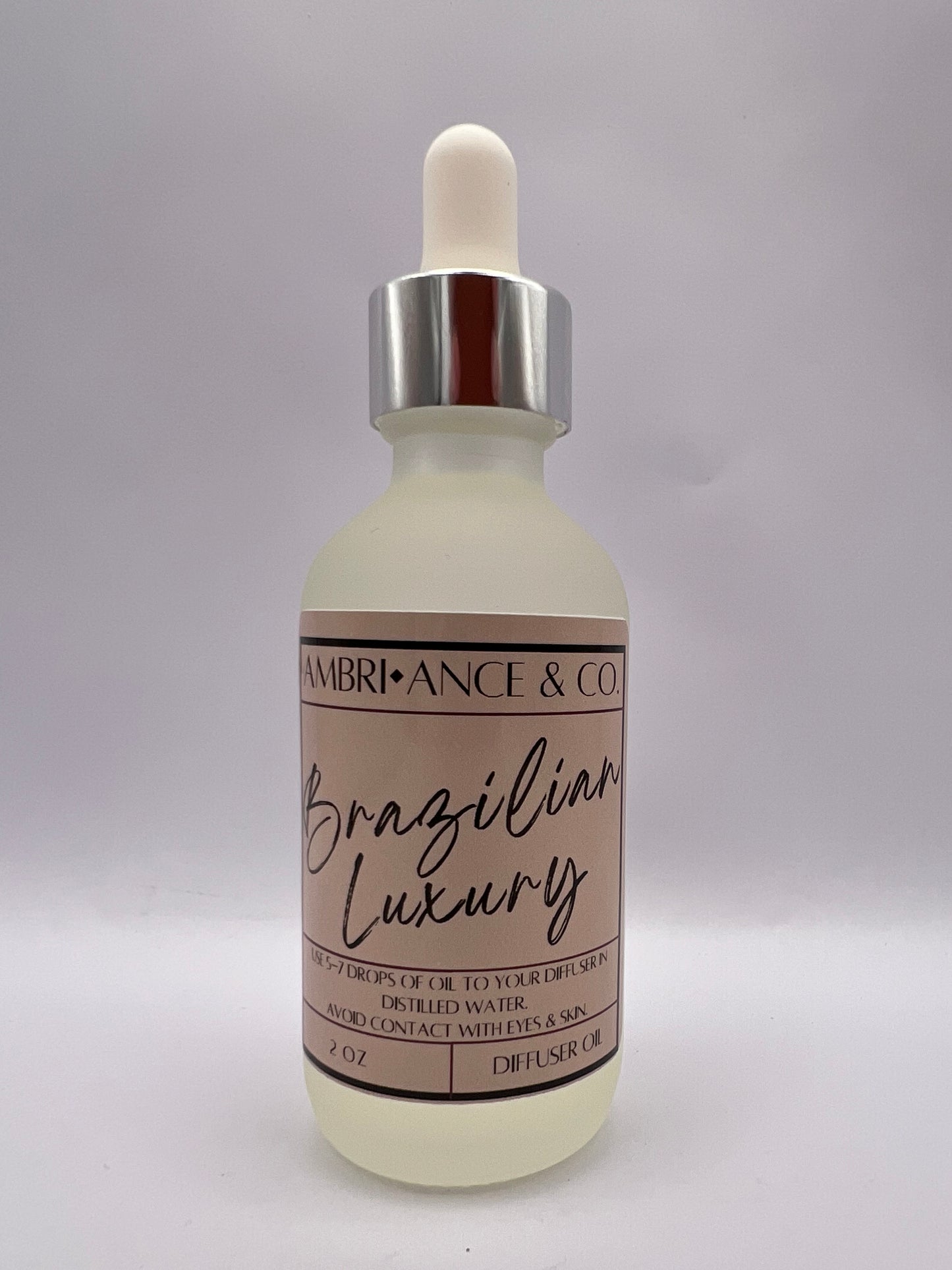 Brazilian Luxury (Bum Bum) Scented Diffuser Oil 2oz Home Fragrance - Long-Lasting Scent- Phthalate-Free Fragrance- Home Decor Scent- Room Fragrance
