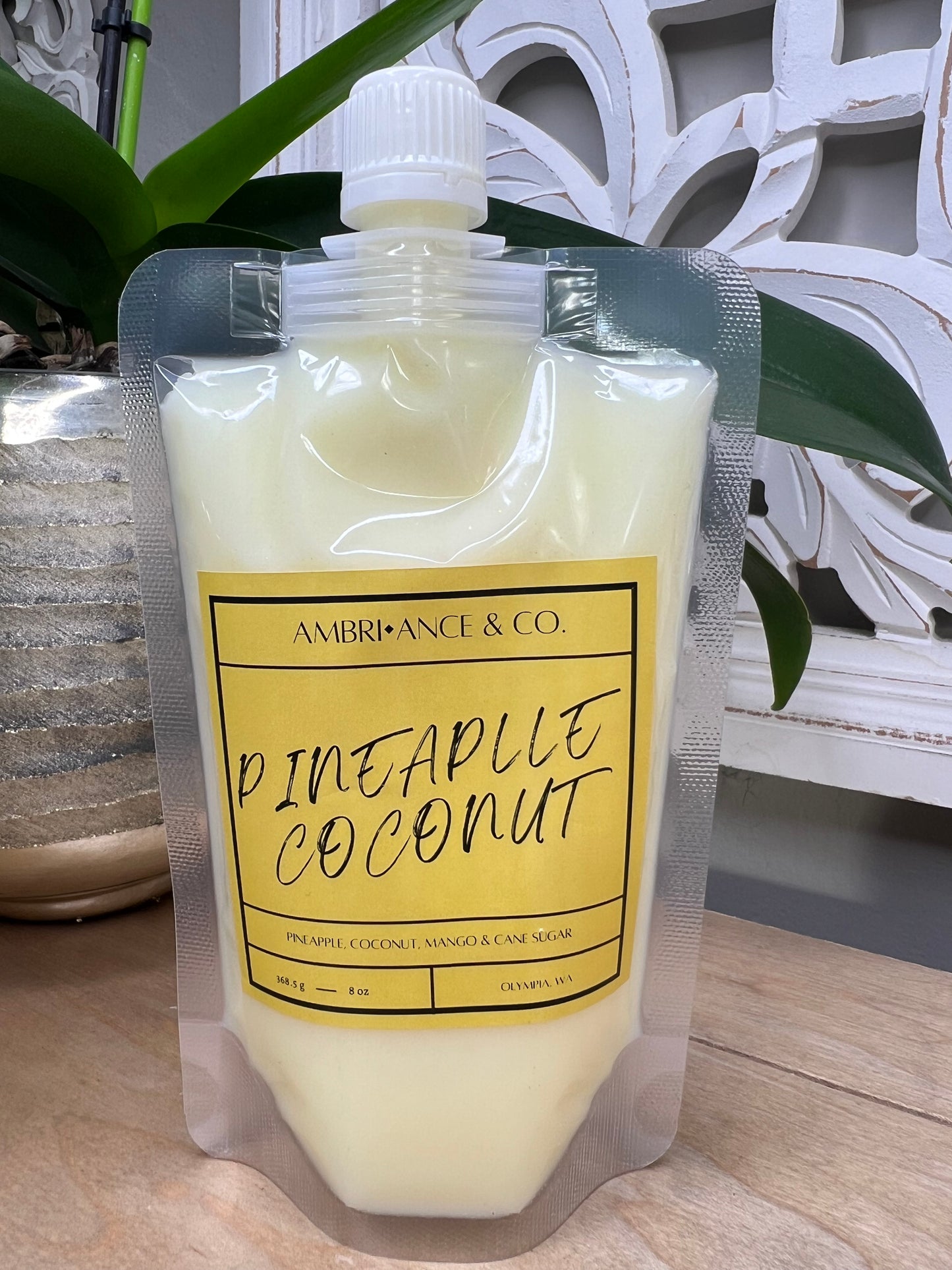 Pineapple Coconut Squeeze Wax 8oz Pouch