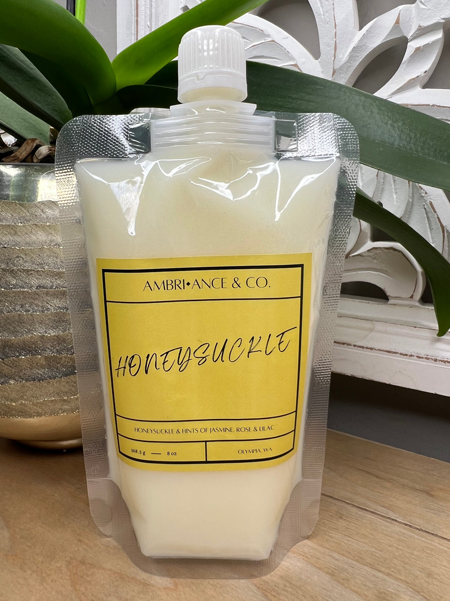 Honeysuckle Squeeze Wax 8oz Pouch