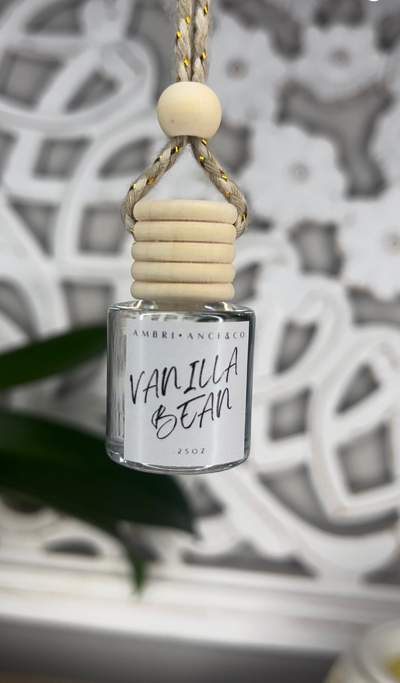 Vanilla Bean Car Diffuser