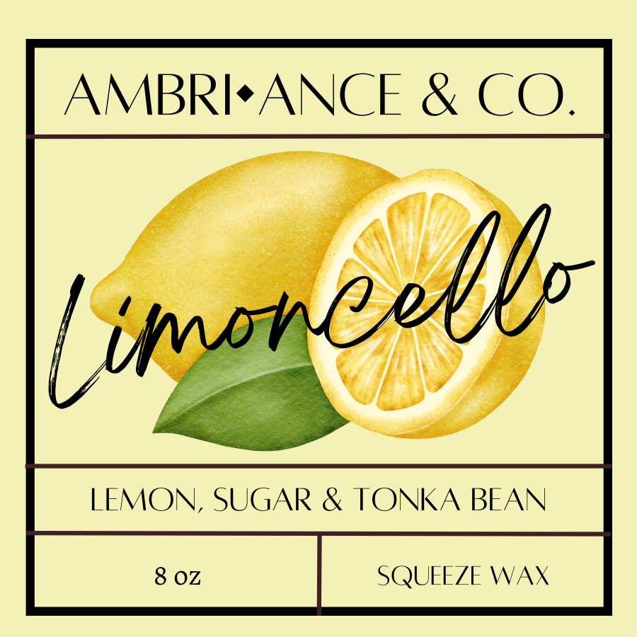 Limoncello Squeeze Wax 8oz Pouch