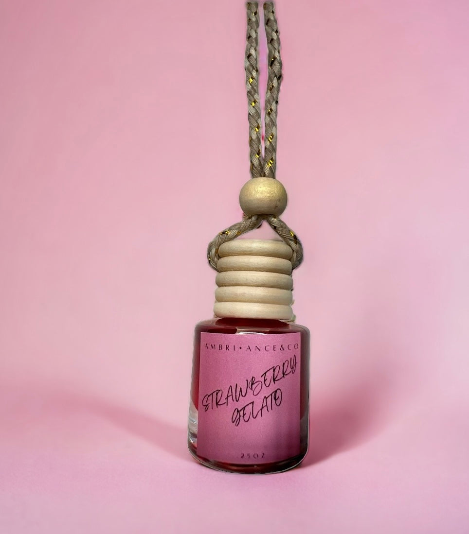 Strawberry Gelato Car Diffuser
