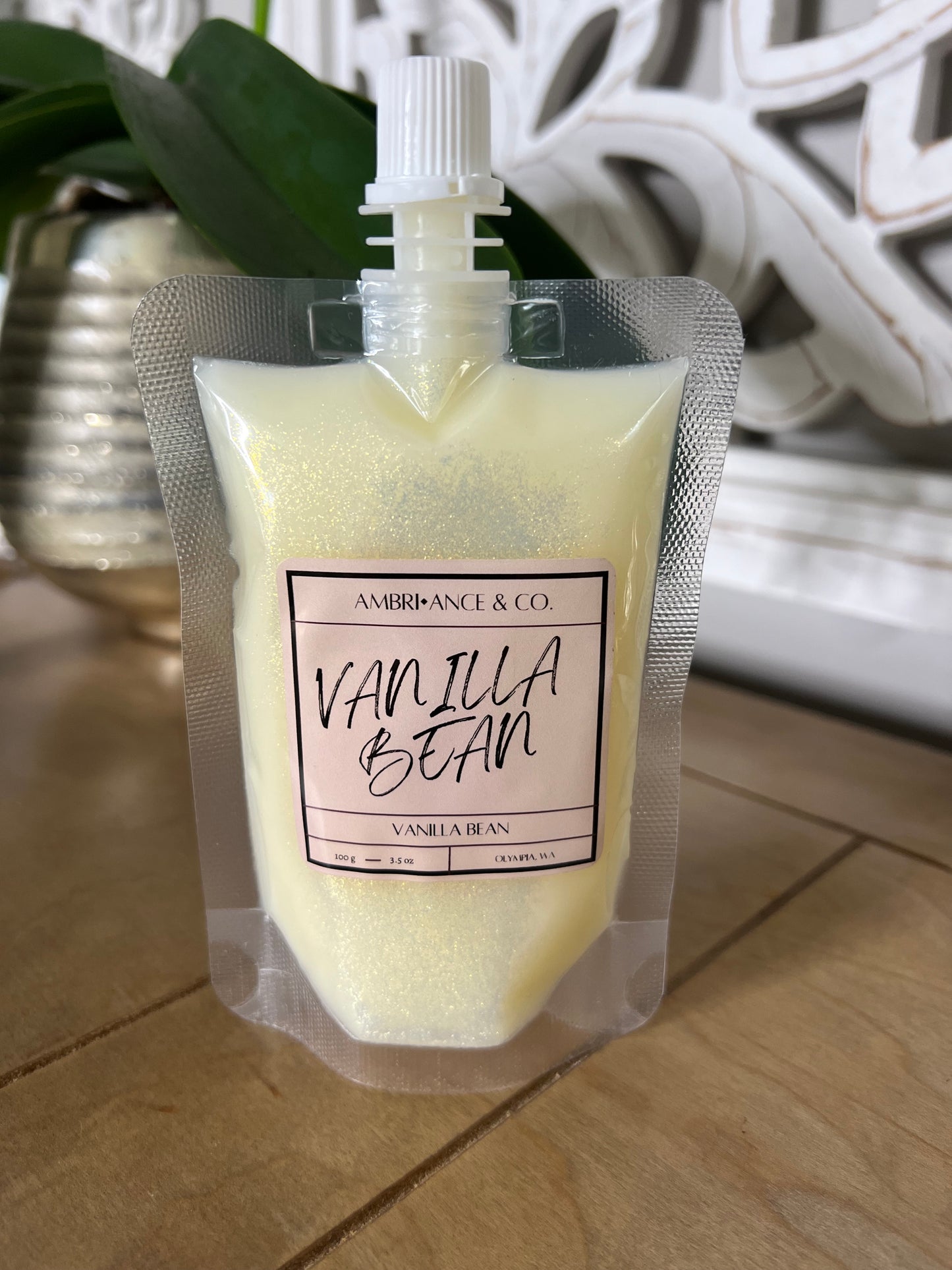 Vanilla Bean Squeeze Wax 3.5oz Pouch