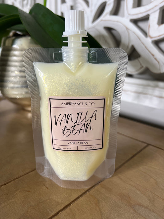 Vanilla Bean Squeeze Wax 3.5oz Pouch