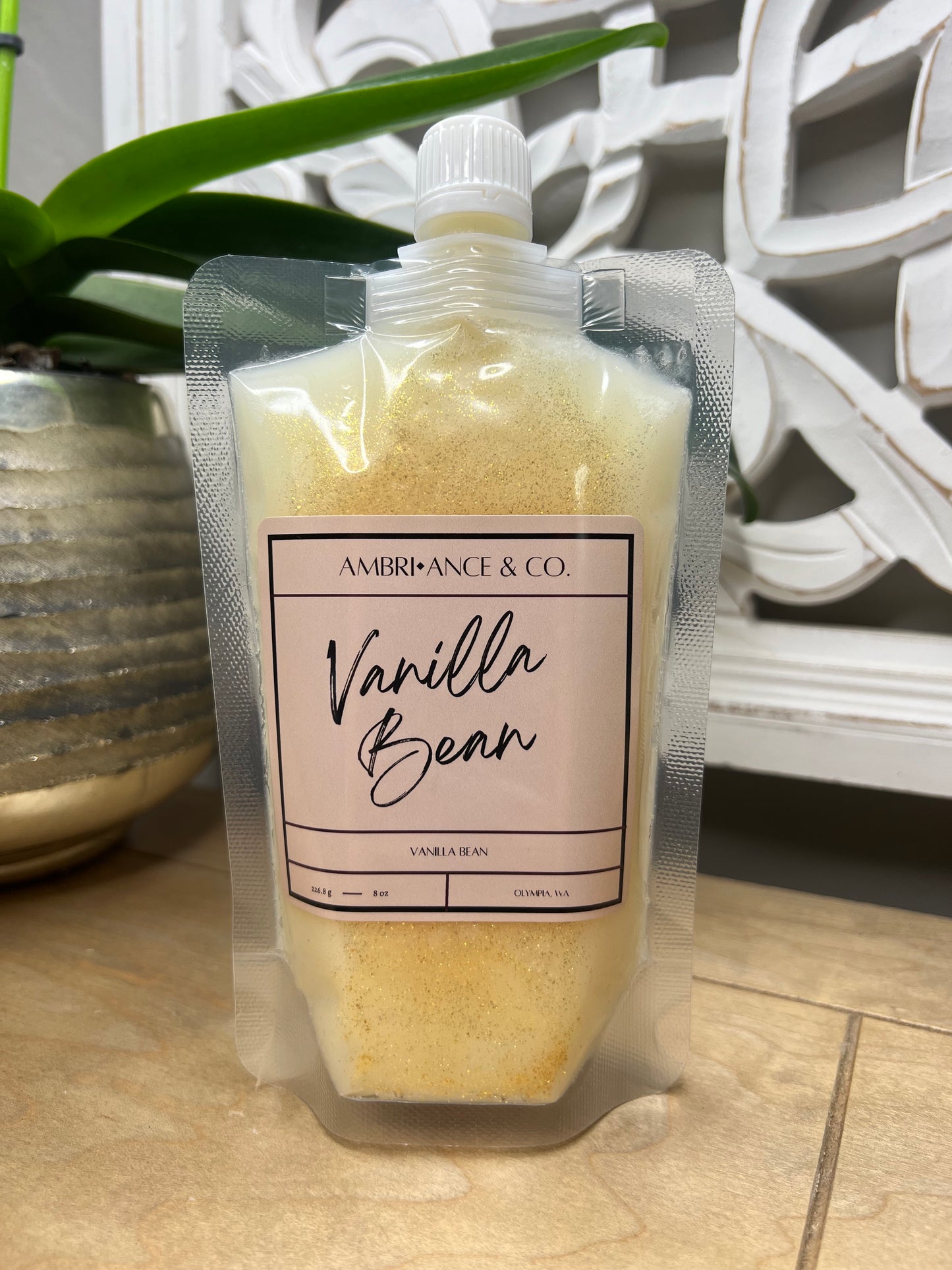 Vanilla Bean Squeeze Wax 8oz Pouch