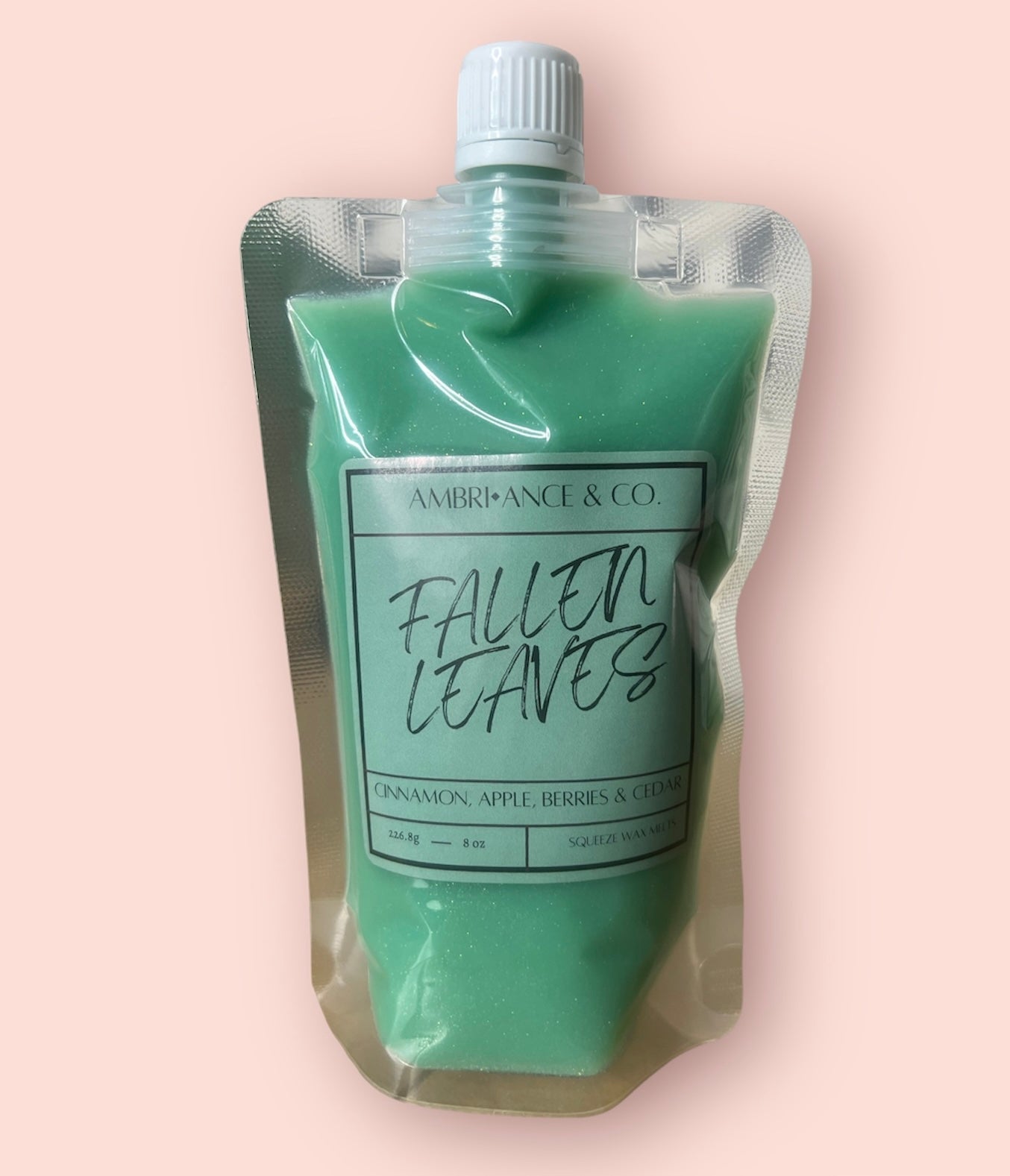 Fallen Leaves Squeeze Wax Melts 8oz squeezable Pouch