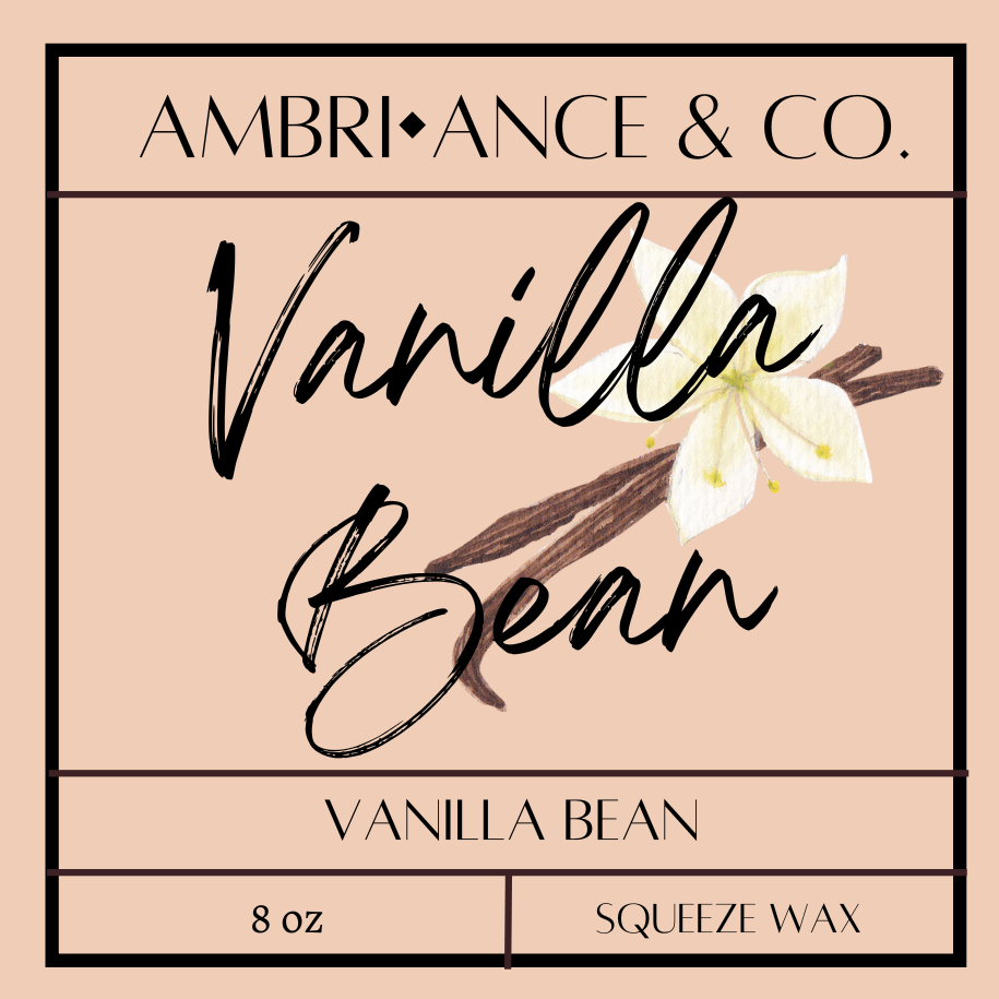Vanilla Bean Squeeze Wax 8oz Pouch